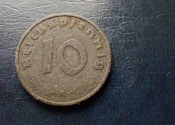 Stare monety 10 fenig 1944 A Niemcy