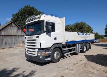 SCANIA R 420 SKRZYNIA dł. 7,75 m TRZECIA OŚ SKRĘTNA  KLIMATYZACJA