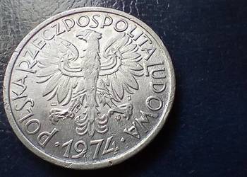 Stare monety 2 złote 1974 Jagody PRL Polska destrukt