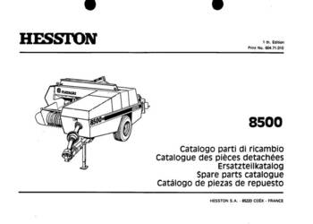 FIAT HESSTON 8500 katalog części zamiennych PL