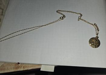 Złoty łańcuszek z medalikiem. Próba 750. Negocjacja ceny.