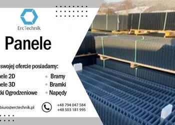 Nowoczesne Panele Ogrodzeniowe 2D / 3D