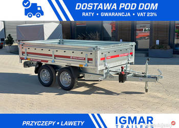 Dwuosiowa wywrotka TEMARED TIPPER 2515/2 DMC 750 kg ręczny kiper