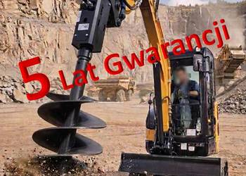 Wiertnica hydrauliczna do mini koparki SIMMET ® - NOWA 5 LAT GWARANCJI