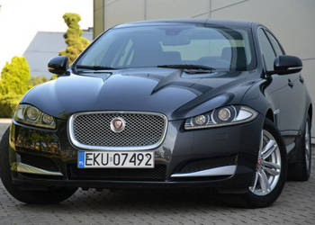 Jaguar XF Czarny Zarejestrowany 2.2D 163KM Skóra Bi-xenon Navi X250 (2007-…