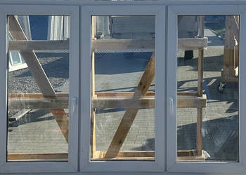 OKNA KacprzaK 220X145 OKNO Używane Plastikowe PCV