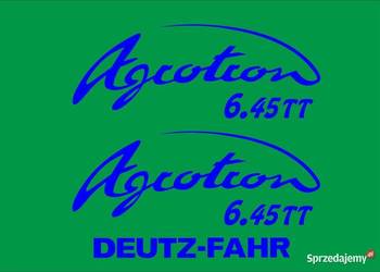 naklejki deutz agrotron 6.45tt