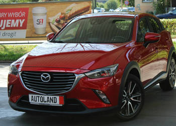 Mazda CX-3 Bezwypadkowy-Bardzo bogata wersja wyposazenia-Serwis-GWARANCJA …