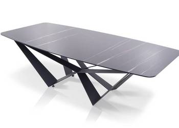 Stół Tectona blat spiek Sahara Noir Extra 300 cm x 110 cm