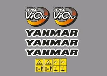 Naklejki oklejenie - YANMAR VIO 10 Zamiennik