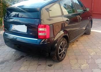 Audi A2 2002R Czarna 1.6 Benzyna