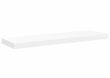 vidaXL Półki ścienne, 4 szt, białe, 80x23,5x3,8 cm(SKU:323816)