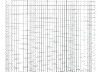 Kosze gabionowe 3 szt 200x50x180/200 cm galwanizowane żelazo WM-3145725