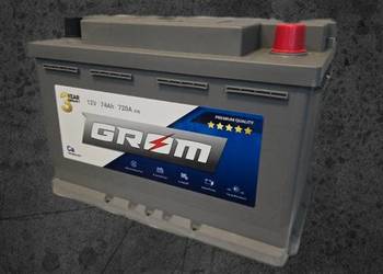 Akumulator GROM Premium 74Ah 720A EN