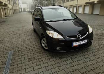 Mazda 5 -benzyna -7 miejsc-zadbana.