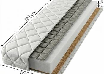 Materac 120x60 Gryka Pianka Kokos
