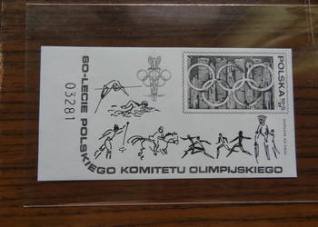 Znaczki pocztowe Polska Fi blok 105**