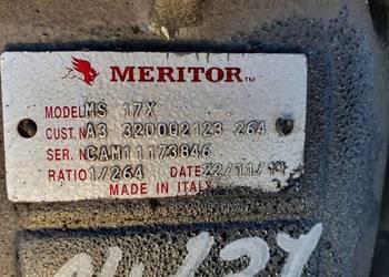 WKŁAD MOSTU TYŁ MERITOR MS17X 14/37 1/264 STRALIS WKŁAD MOSTU TYŁ MERITOR MS17X 14/37 1/264 STRALIS