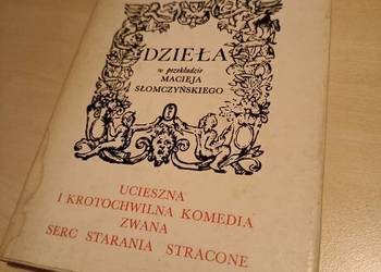 W. Szekspir: "Ucieszna i krotochwilna komedia zwana serc starania stracone"