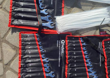 Zestaw NOWYCH narzędzi 125 tarcz do cięcia stali, 5 zestawów kluczy płasko…