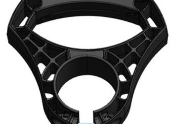 Uchwyt do manewrowania kołem podporowym, uchwyt Ø 60 mm 1931979