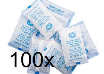 SilicaGel Pochłaniacz Wilgoci Woreczki 1g 100szt.