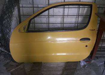 Drzwi lewe  Renault megane coupe 1 żółte