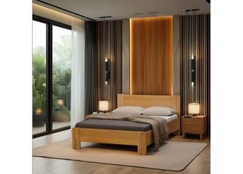 Łóżko ETIUDA - mocna konstrukcja- sosna