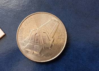 Stare monety 1/2 peso 1989 Dominikana