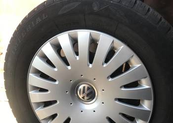 Opony zimowe 215/65R16 felgi stalowe orginalne kołpaki