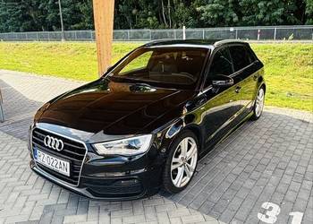 Audi A3 3xSline 1.4TFSI niski przebieg, książka