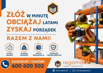 Regal magazynowy Rabat-5% okazja Promcja Polki magazynowe regały paletowe