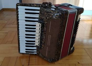Akordeon Victoria II , 80 Basów Sprzedam, Polska produkcja