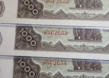 RARYTAS !!! 1000 złotych 1947 - kolejna numeracja UNC/UNC-