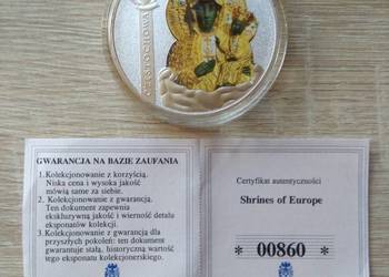 34. Medal okolicznościowy Częstochowa