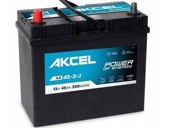 Akumulator 12V 45Ah 330A L+ Azja Akcel Varta Clarios AK-45-2-J