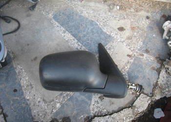 Lusterko zewnętrzne prawe manualne czarne nie laki Skoda Felicia Felicja