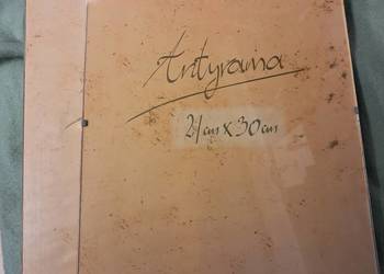 2 nowe antyramki ze szkła 21x30 cm