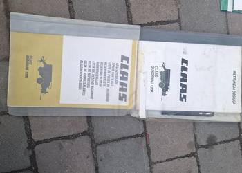 Instrukcja obsługi katalog części prasa Claas Quadrant 1200