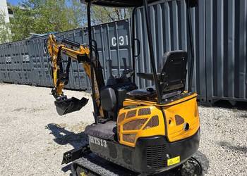 Minikoparka HTS13 mini koparka 1000 kg nowa kciuk skrętne ramię rozsuwana