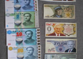 zestaw śmiesznych banknotów zestaw śmiesznych banknotów