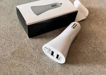 Ładowarka USB do auta 12–24V, 2x USB, 5V/2A – gniazdo zapalniczki