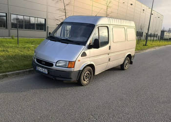 Ford Transit 2.5TD Vat-1 Hak 1800kg Wspomaganie Chłodnia Rozrząd 2024 161t…