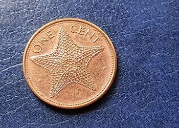 Stare monety 1 cent 1997 Bahamy