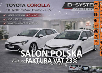 Toyota Corolla 23 Salon Polska 1.8 HYBRID 1wł z Pakietem TECH Bezwypadkowy…