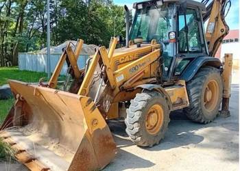 Koparko - Ładowarka CASE 580 SLE teleskop jcb cat