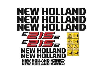Naklejki oklejenie naklejka - NEW HOLLAND E215B Zamiennik