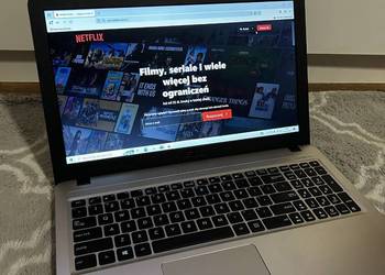 Laptop ASUS, zadbany Intel Core i3, GeForce, dysk SSD, bateria