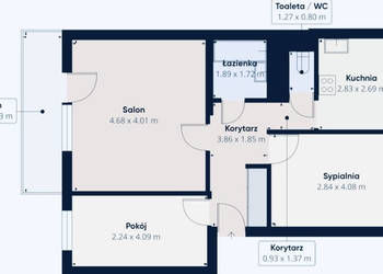 3-pokojowe mieszkanie | Możliwość 4.pokoju | Duży balkon