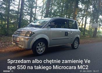 Piaggio Vespa S50 zamienię na microcara